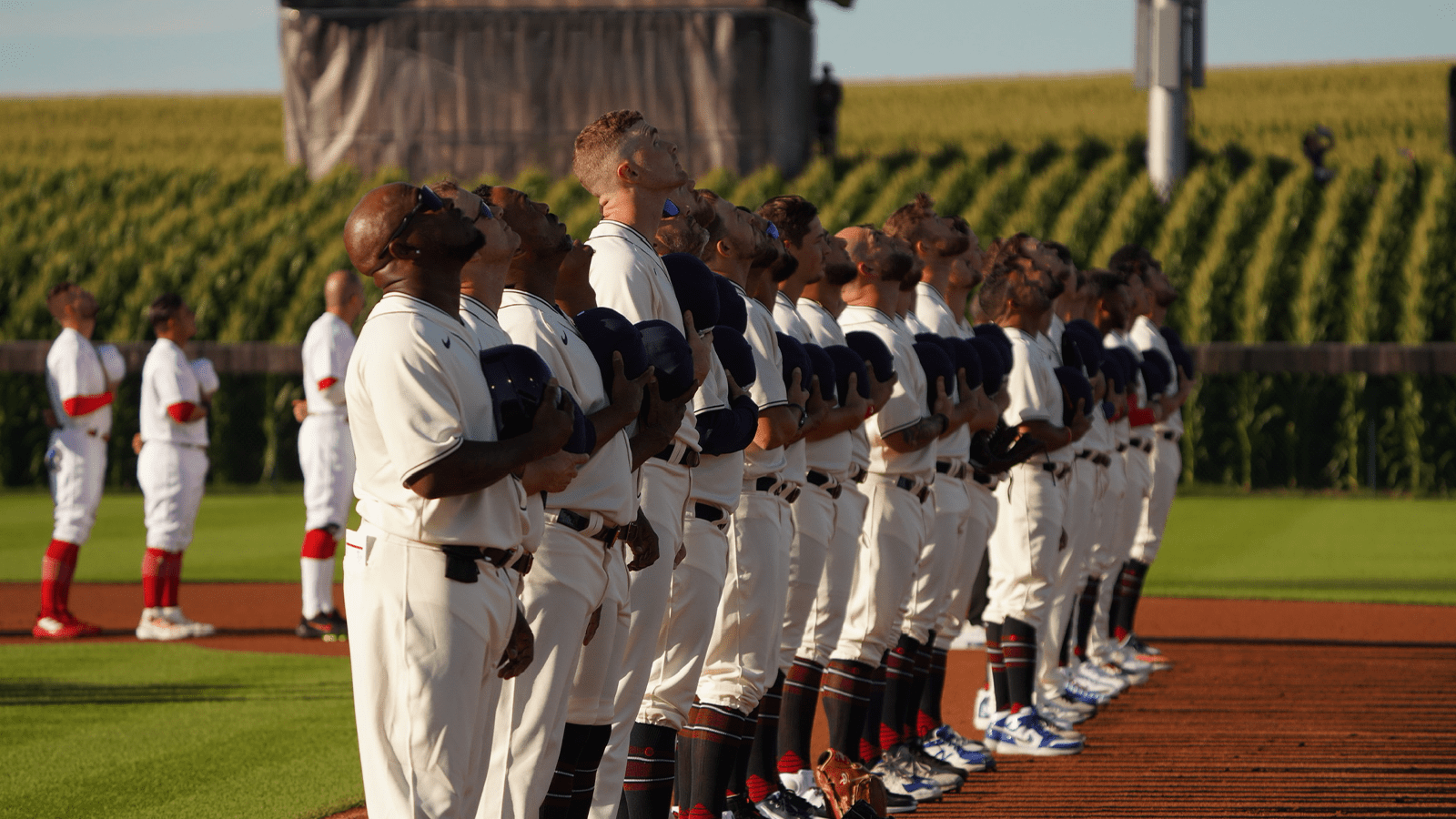 Sights and sounds from the Cubs' Field of Dreams adventure